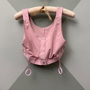 Surgical Bra  - Masthead - Elizabeth Pink